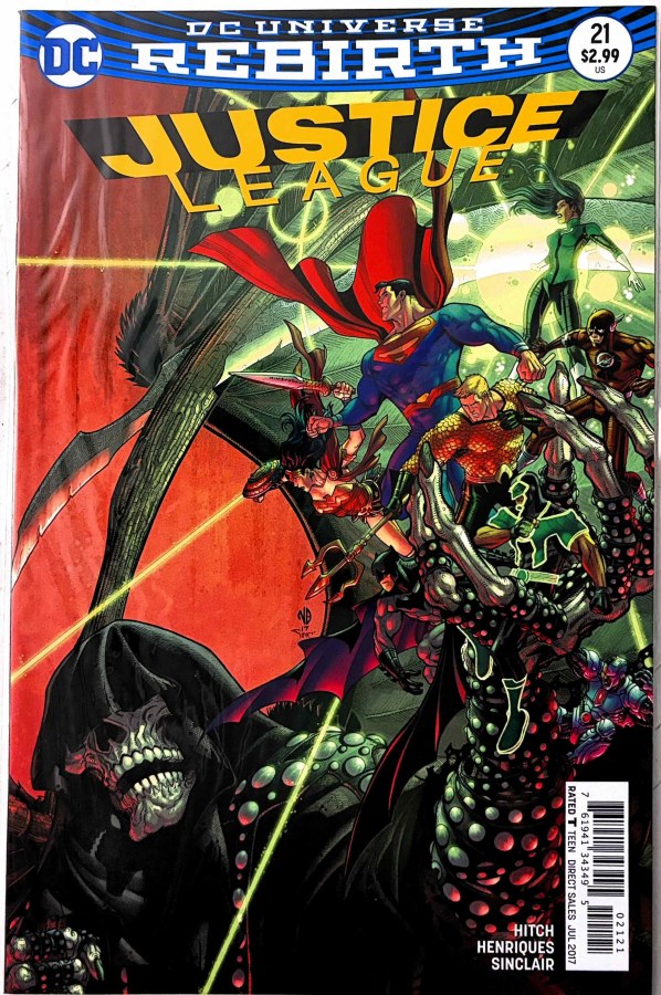 Justice League #21 (2017) DC First Printing cover
