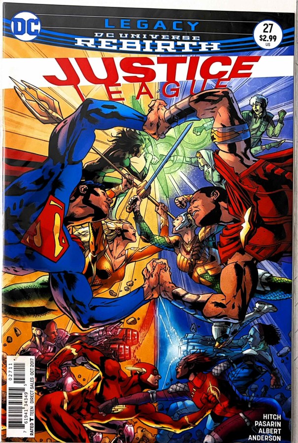 Justice League #27 (2017) DC First Printing cover