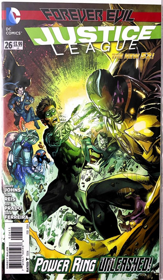 Justice League #26 (2014) DC First Printing cover