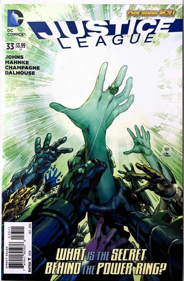 Justice League #33 (2014) DC First Printing cover