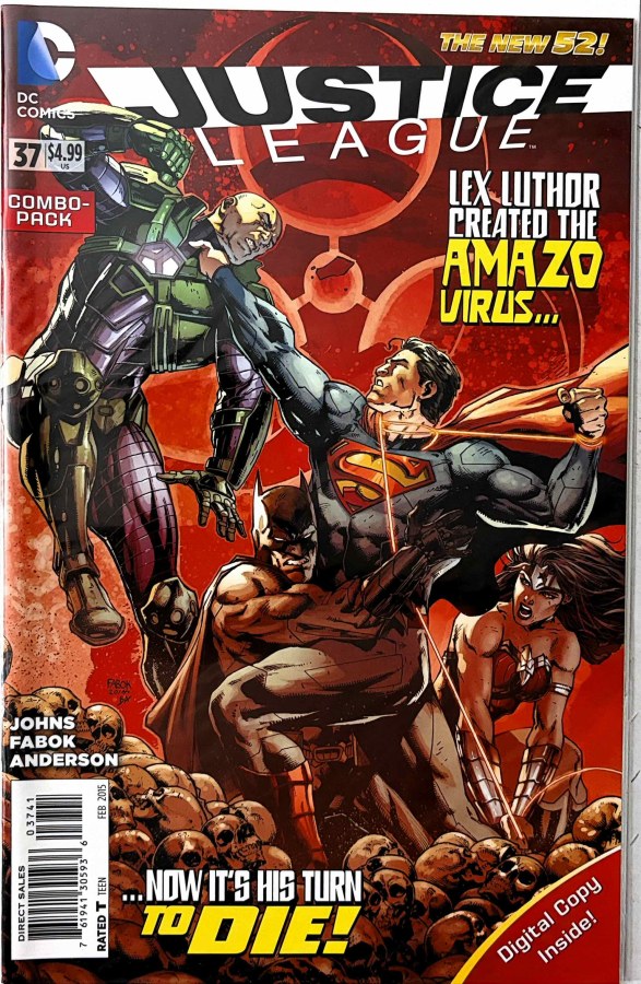 Justice League #37 (2015) DC cover