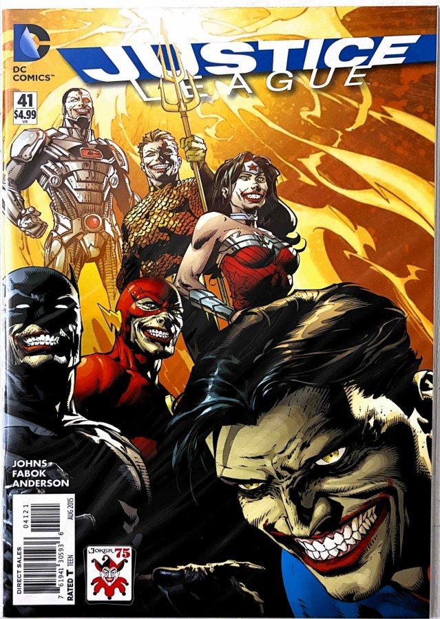 Justice League #41 (2015) DC cover