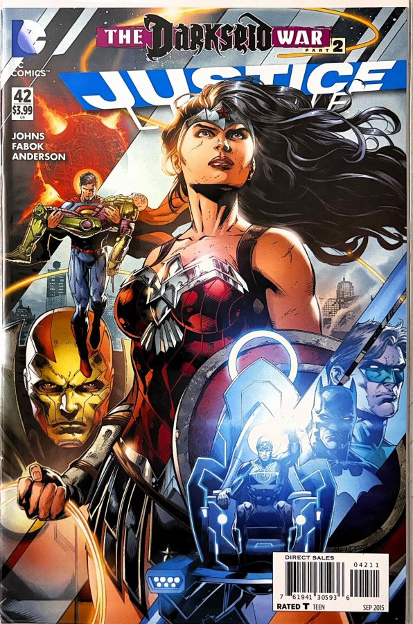 Justice League #42 (2015) DC First Printing cover