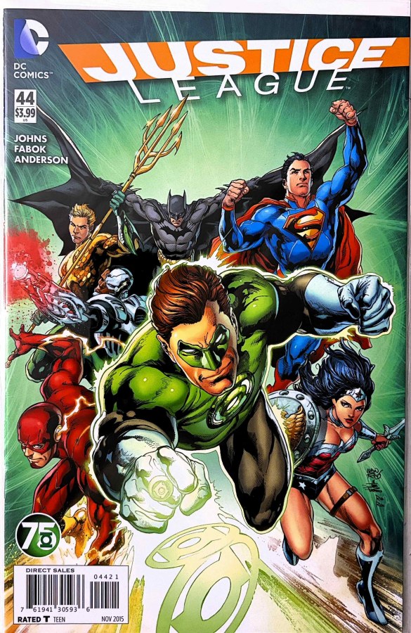 Justice League #44 (2015) DC First Printing cover