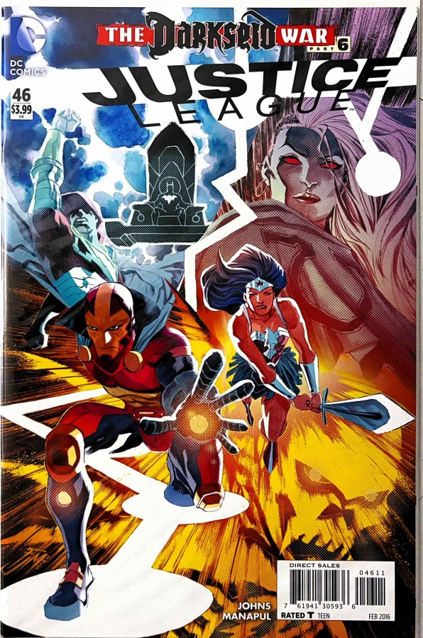 Justice League #46 (2016) DC First Printing cover