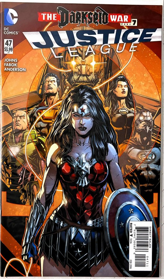 Justice League #47 (2016) DC First Printing cover
