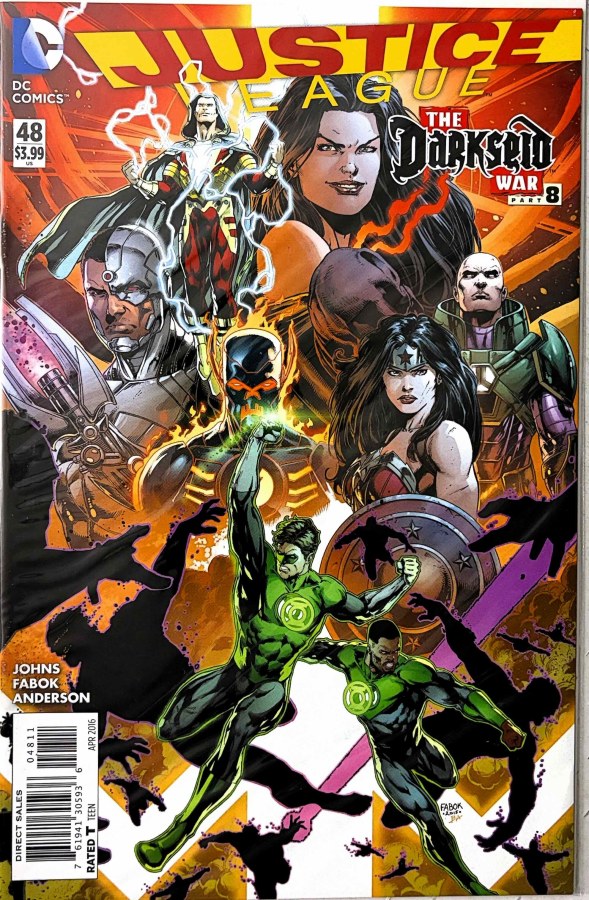Justice League #48 (2016) DC First Printing cover