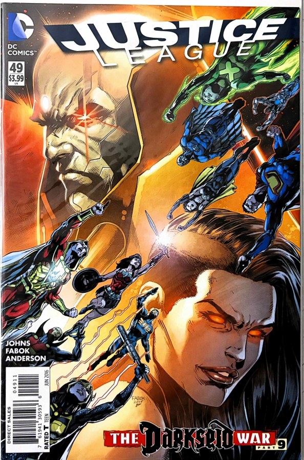 Justice League #49 (2016) DC First Printing cover