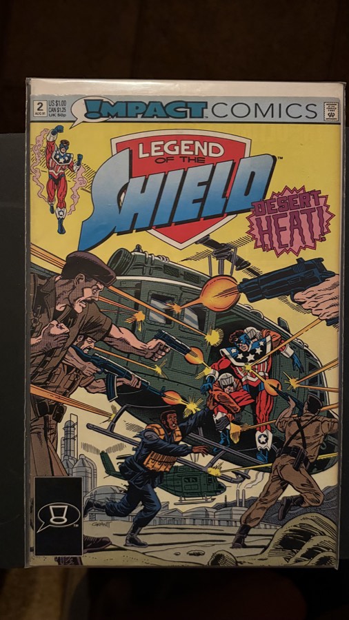 Legend of the Shield #2 cover