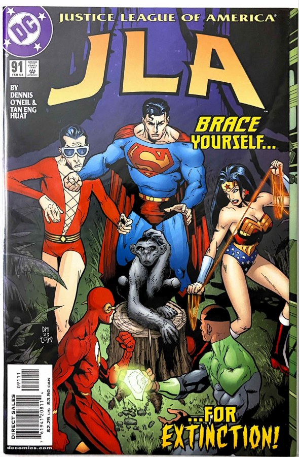 JLA #91 (2004) DC First Printing cover