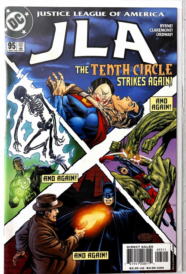 JLA #95 (2004) DC First Printing cover