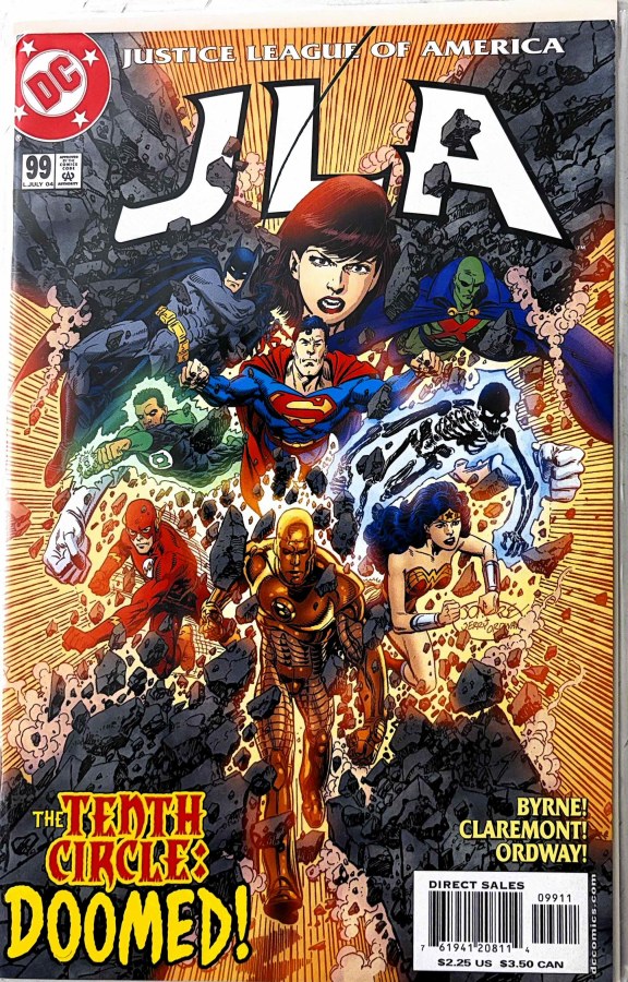 JLA #99 (2004) DC First Printing cover