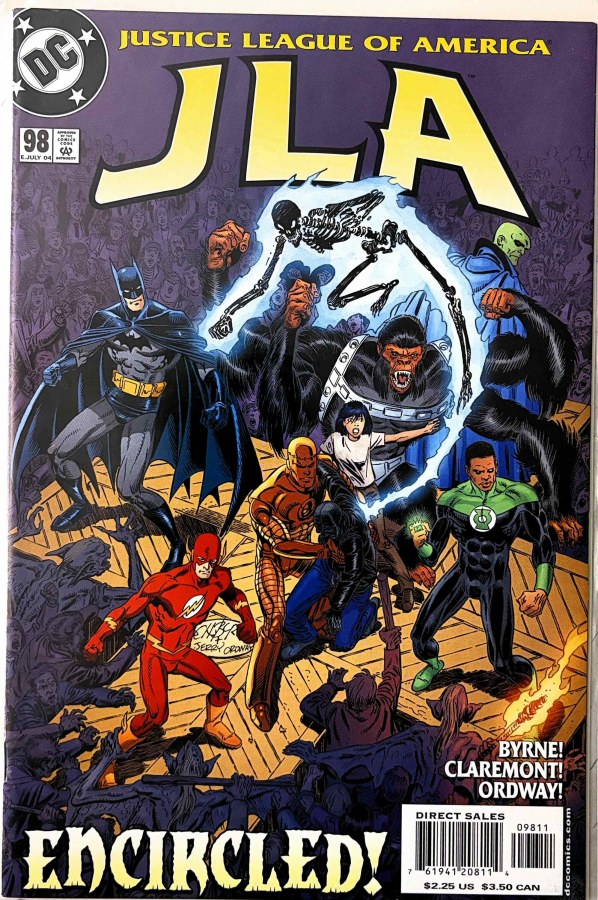 JLA #98 (2004) DC First Printing cover