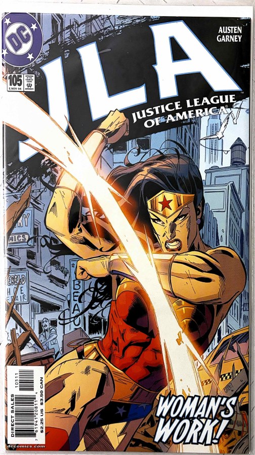 JLA #105 (2004) DC First Printing cover
