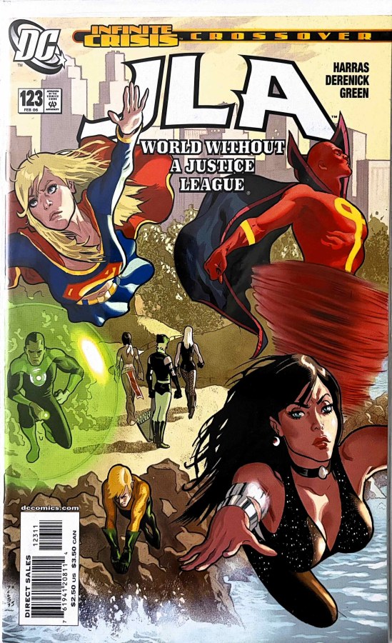 JLA #123 (2006) DC First Printing cover