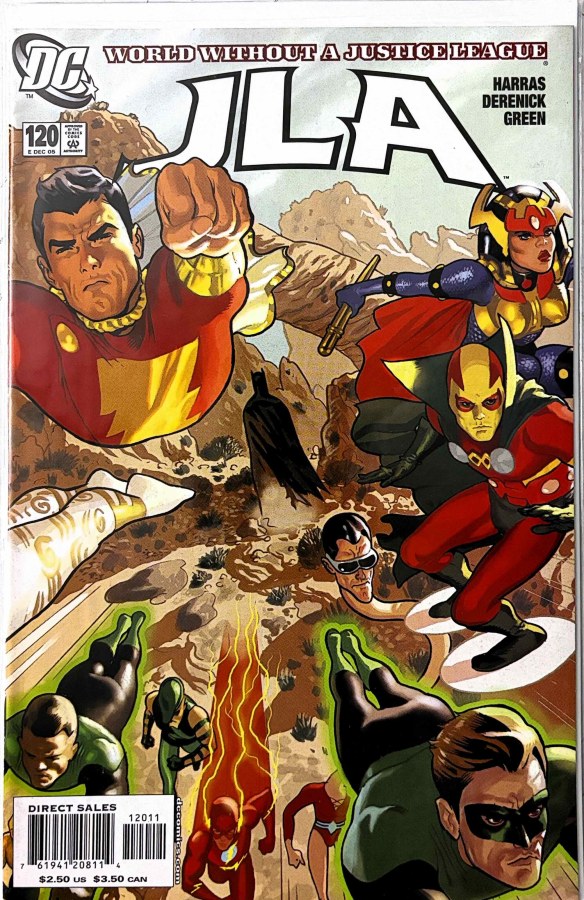 JLA #120 (2005) DC First Printing cover