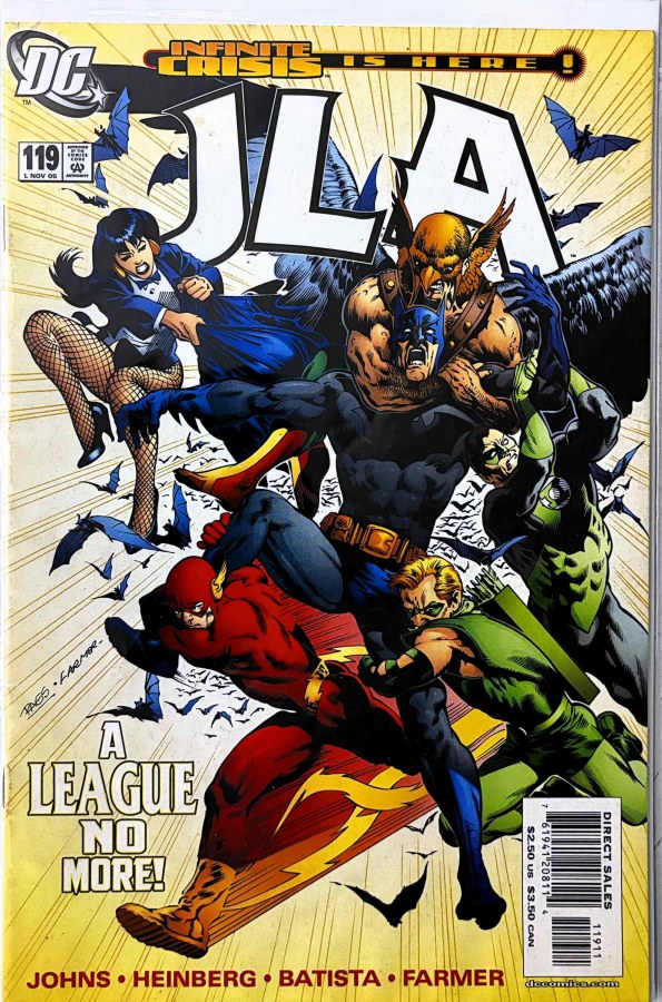 JLA #119 (2005) DC First Printing cover