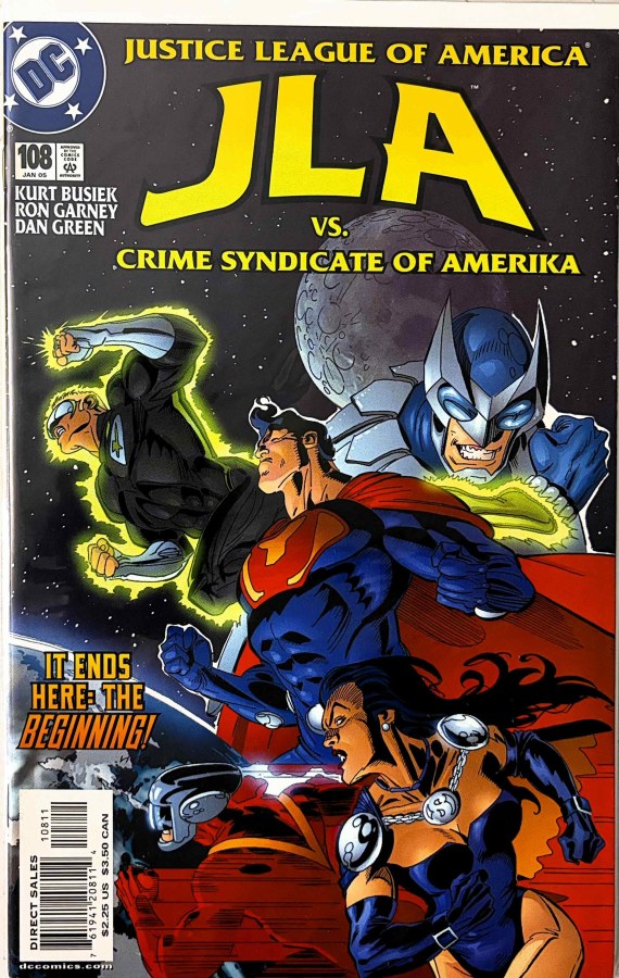 JLA #108 (2005) DC First Printing cover