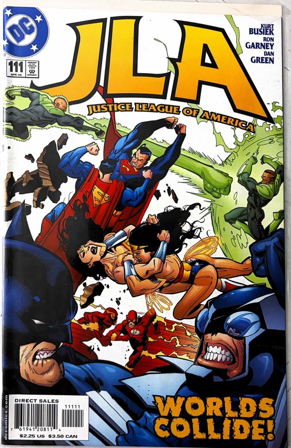 JLA #111 (2005) DC First Printing cover