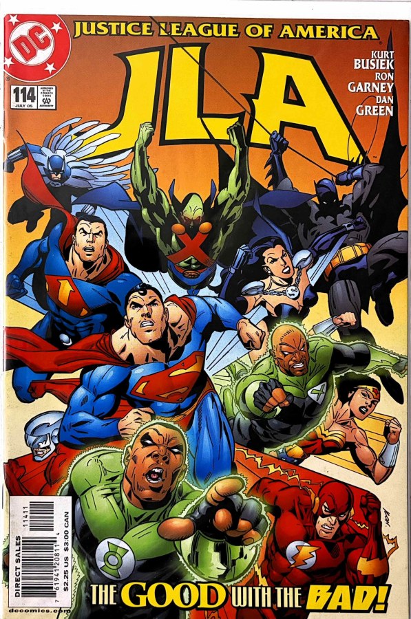 JLA #114 (2005) DC First Printing cover