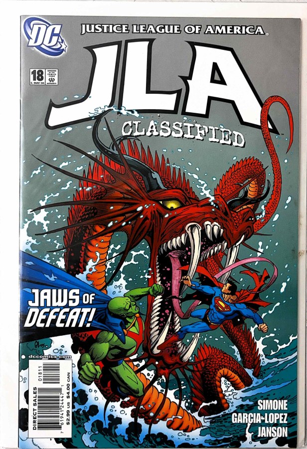 JLA: Classified #18 (2006) DC First Printing cover