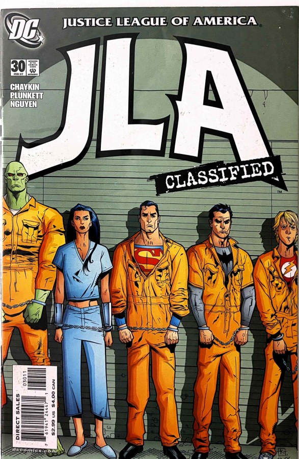 JLA: Classified #30 (2007) DC First Printing cover