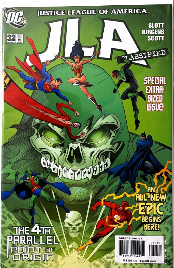 JLA: Classified #32 (2007) DC First Printing cover
