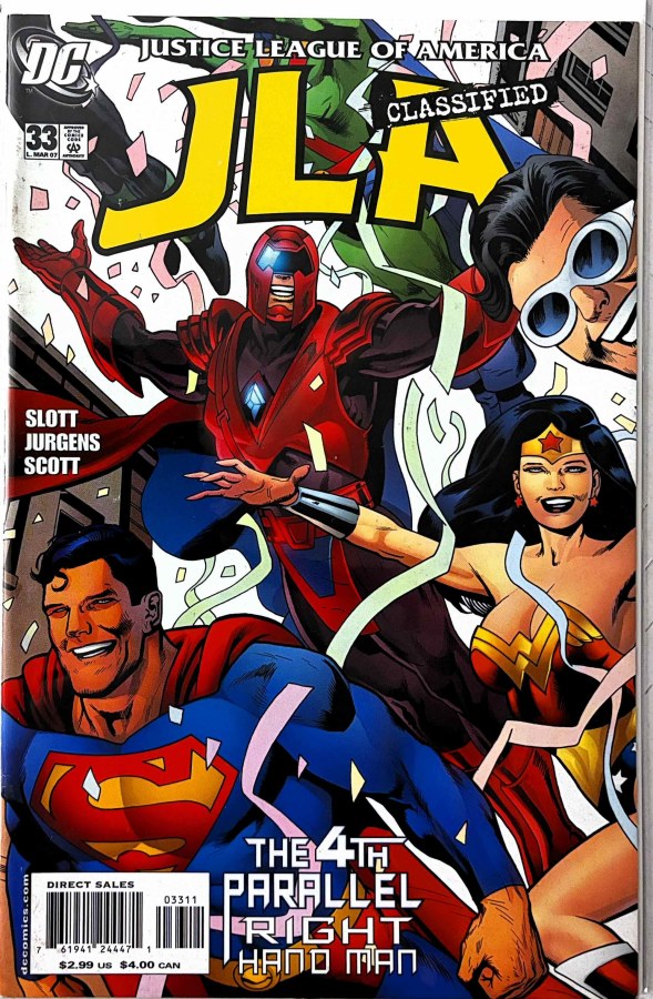 JLA: Classified #33 (2007) DC First Printing cover