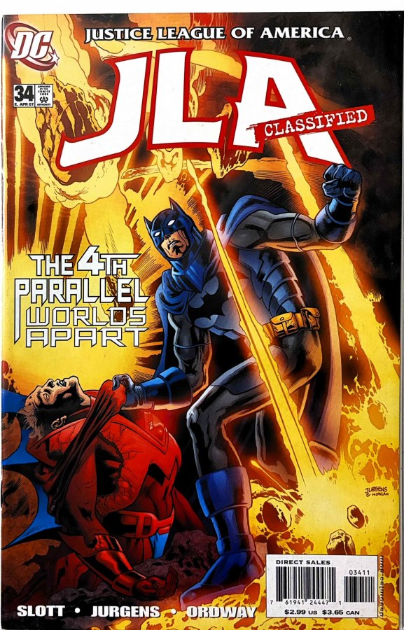 JLA: Classified #34 (2007) DC First Printing cover