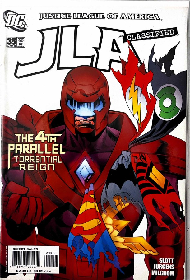 JLA: Classified #35 (2007) DC First Printing cover