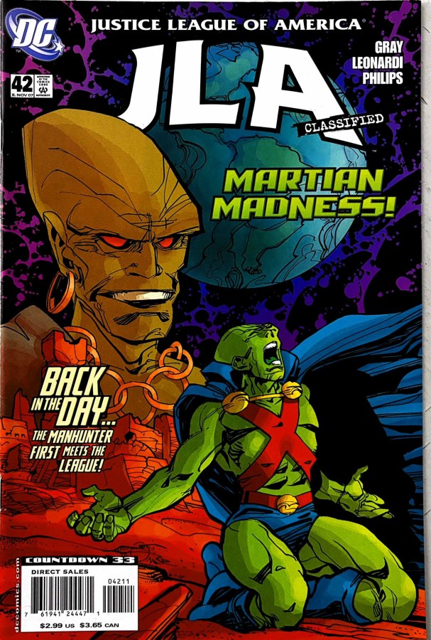 JLA: Classified #42 (2007) DC First Printing cover