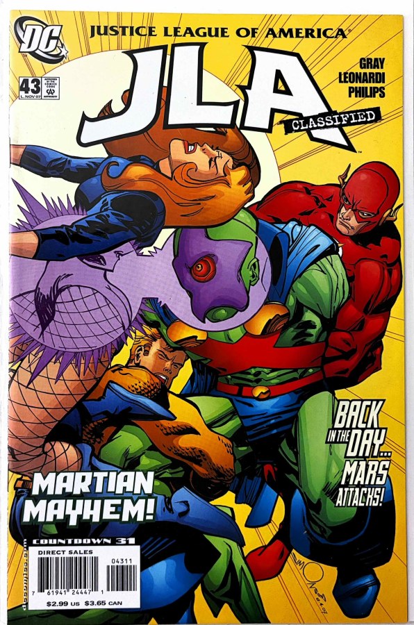 JLA: Classified #43 (2007) DC First Printing cover