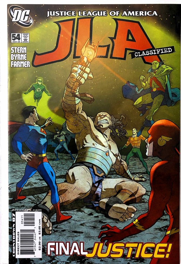 JLA: Classified #54 (2008) DC First Printing cover