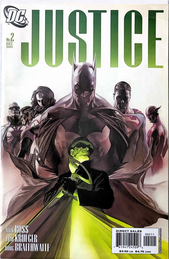 Justice #2 (2005) DC cover