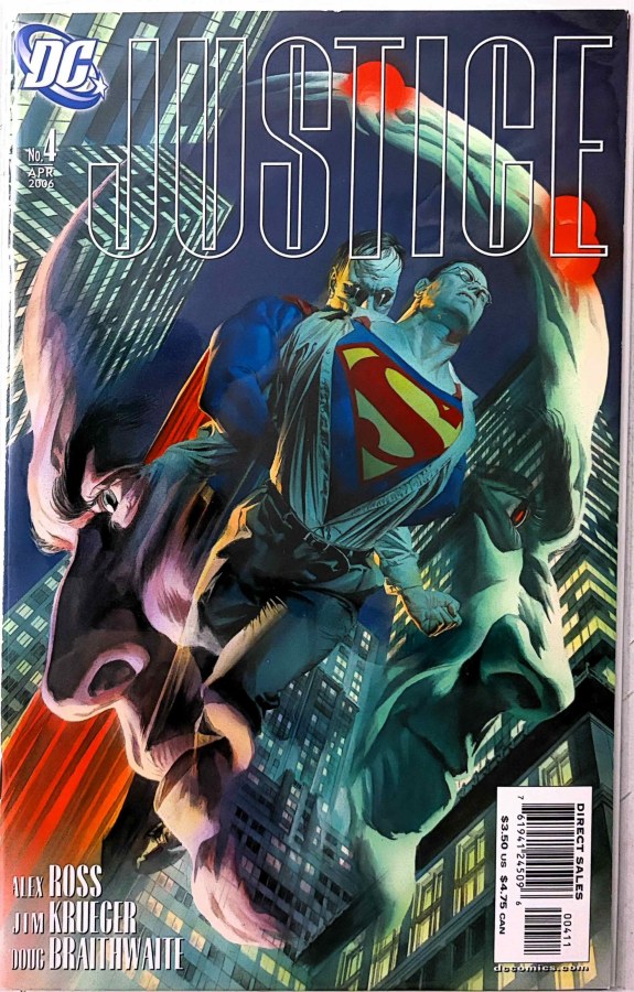 Justice #4 (2006) DC cover