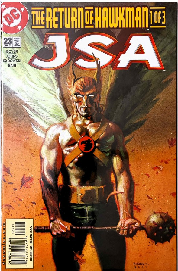 JSA #23 (2001) DC First Printing cover