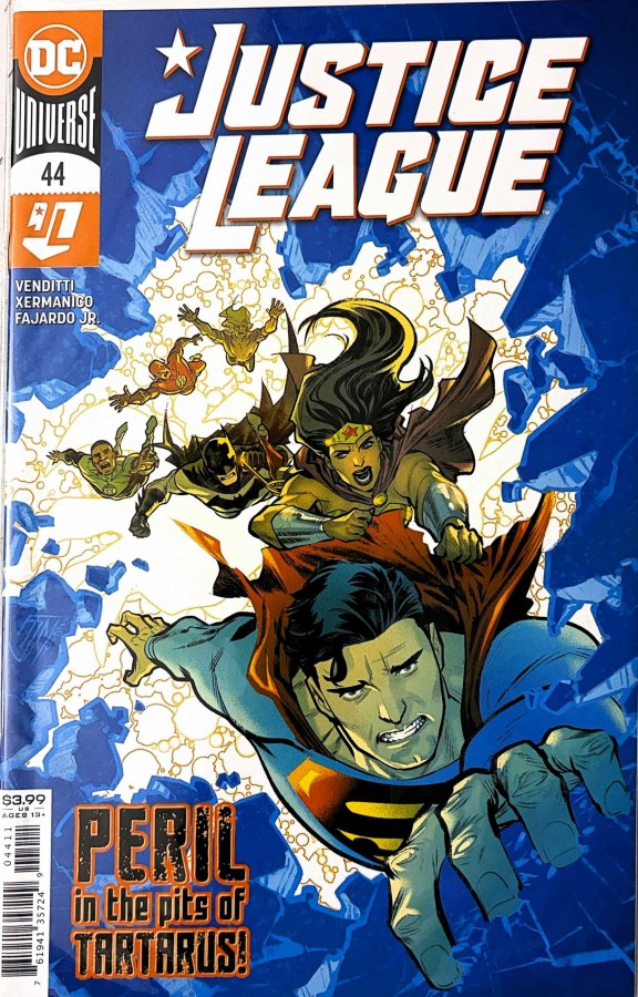 Justice League #44 (2020) DC First Printing cover