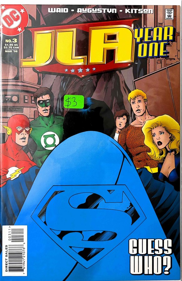JLA: Year One #3 (1998) DC First Printing cover