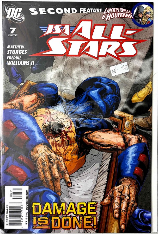 JSA All-Stars #7 (2010) DC First Printing cover