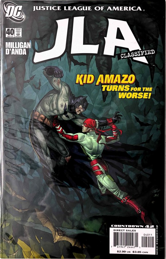 JLA: Classified #40 (2007) DC First Printing cover