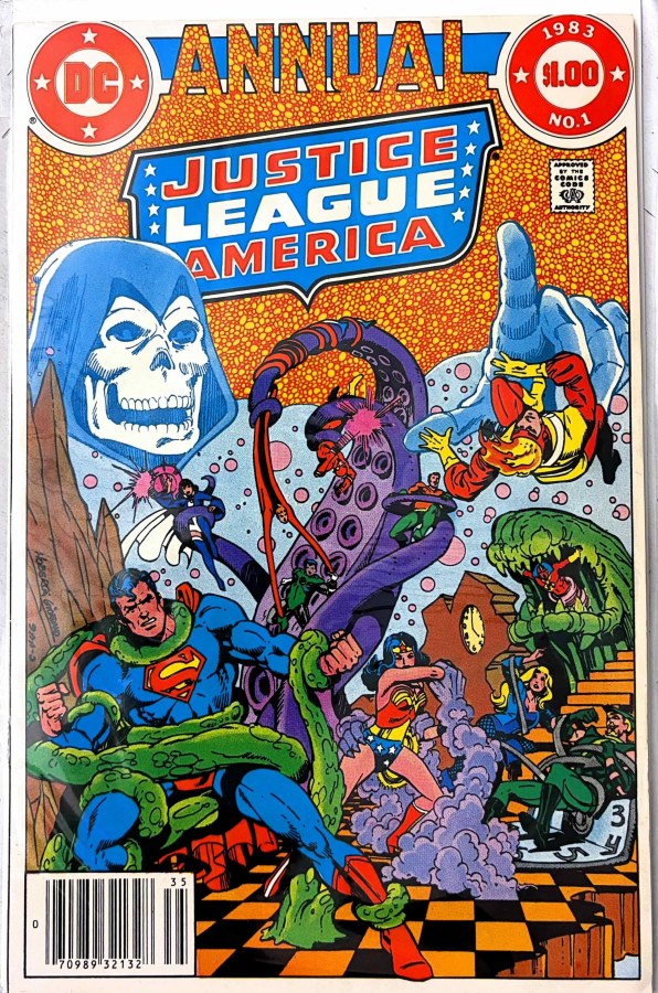 Justice League of America Annual #1 DC cover