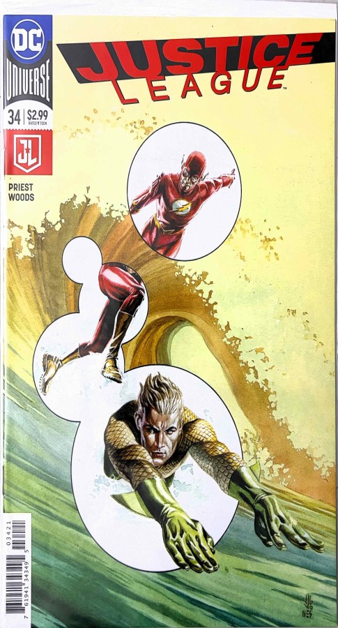 Justice League #34 (2017) DC First Printing cover