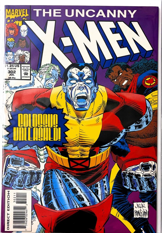 The Uncanny X-Men #302 (1993) Marvel First Printing cover
