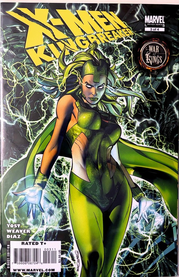 X-Men: Kingbreaker #3 (2009) Marvel First Printing cover