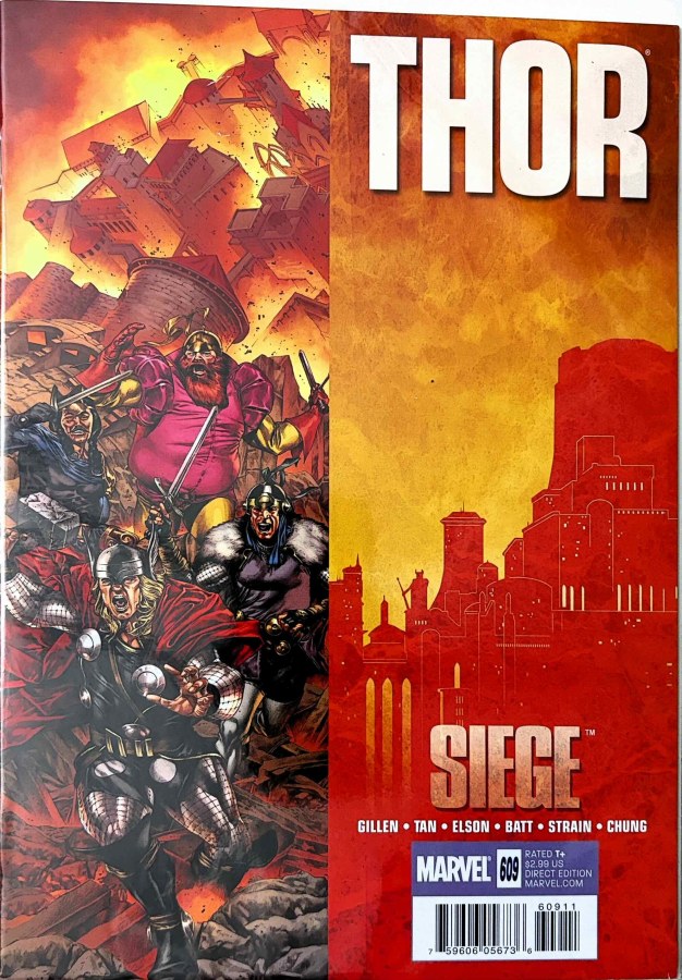 Thor #609 (2010) Marvel First Printing cover
