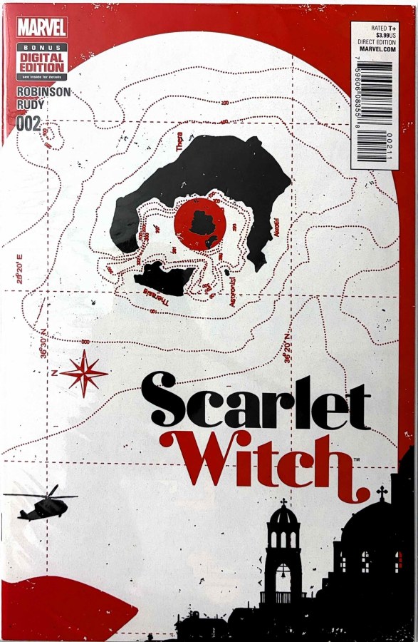 Scarlet Witch #2 (2016) Marvel First Printing cover