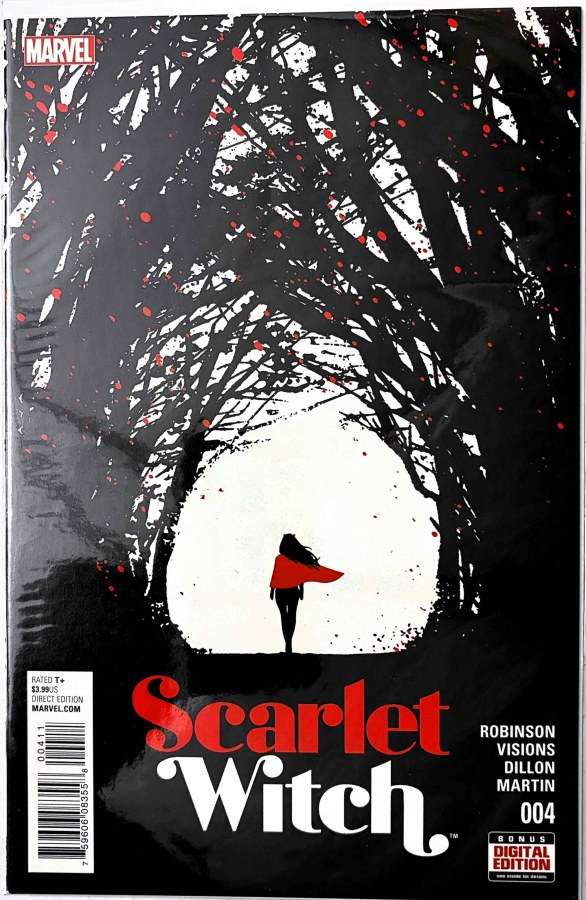 Scarlet Witch #4 (2016) Marvel First Printing cover