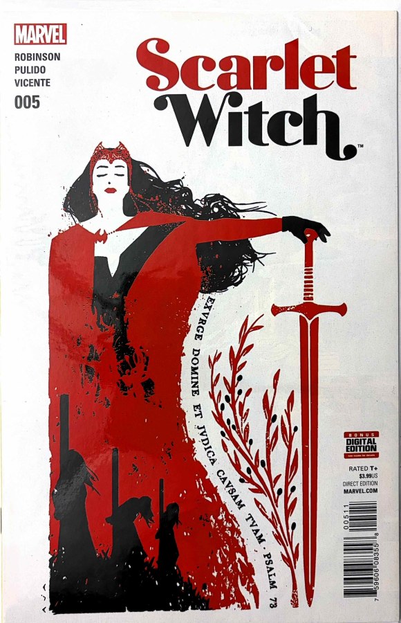 Scarlet Witch #5 (2016) Marvel cover