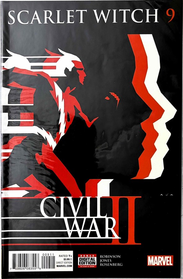 Scarlet Witch #9 (2016) Marvel First Printing cover