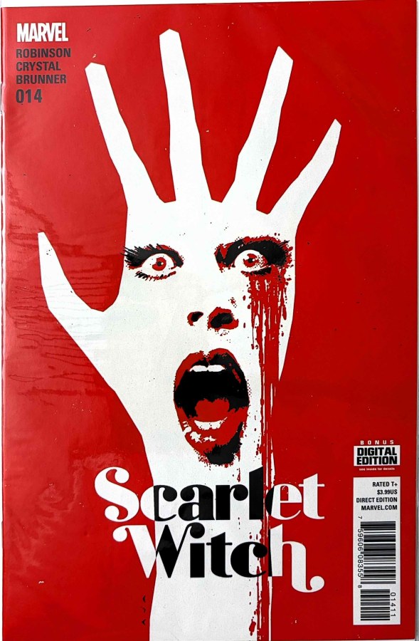 Scarlet Witch #14 (2017) Marvel First Printing cover